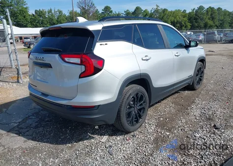 2022 GMC Terrain Fwd Sle z USA, uszkodzony, nr VIN 3GKALMEV2NL257196